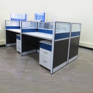 4-way office workstation