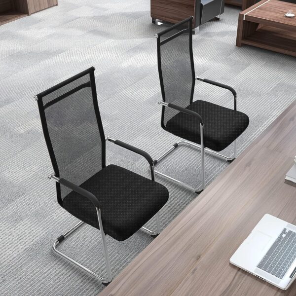 cantilever mesh office visitor seat, breathable mesh seat, ergonomic chair, comfortable chair, reception area chair, visitor chair, hospitality furniture, office furniture.