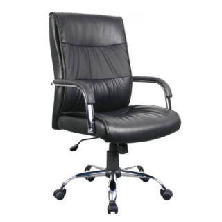 Leather High Back Office Chair