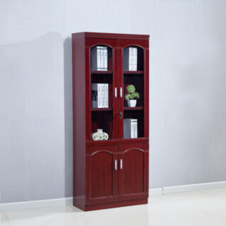 2-Door Wooden book Cabinet