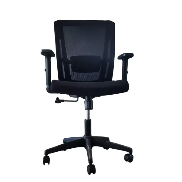 Mid-back ergonomic swivel office chair, mesh office chair, chair with wheels, office chair