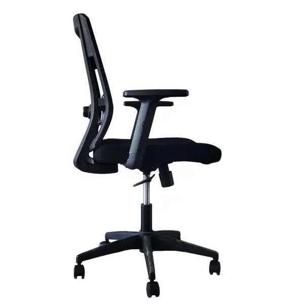 Mid-back ergonomic swivel office chair, mesh office chair, chair with wheels, office chair