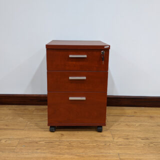 3-Drawers Movable Pedestal