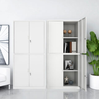 Metal Vertical Filing Cabinet, 4-door cabinet, filing cabinet, metallic office cabinet