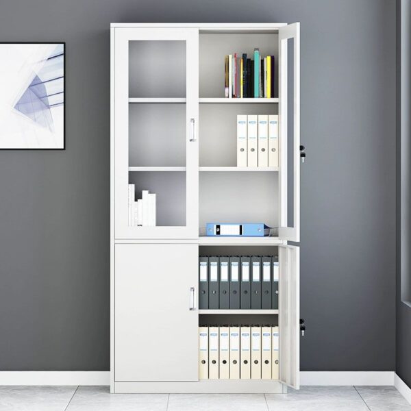 4-Door Office Storage Cabinet, office cabinet, filing cabinet, 2-door filing cabinet