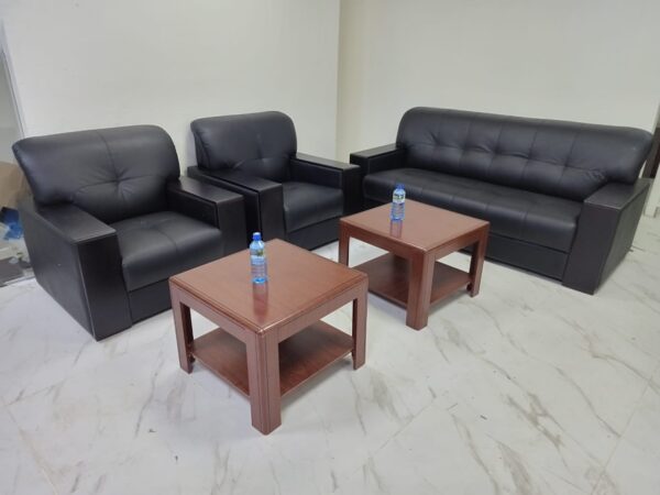 5-Seater Leather Executive Office Sofa, office furniture, executive sofa, leather sofa, luxurious sofa, comfortable sofa, elegant sofa, spacious sofa, stylish sofa