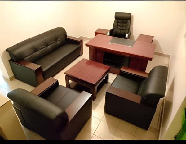 5-Seater Leather Executive Office Sofa, office furniture, executive sofa, leather sofa, luxurious sofa, comfortable sofa, elegant sofa, spacious sofa, stylish sofa