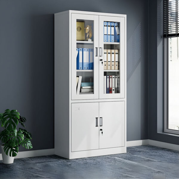 4-Door Office Storage Cabinet, office cabinet, filing cabinet, 2-door filing cabinet