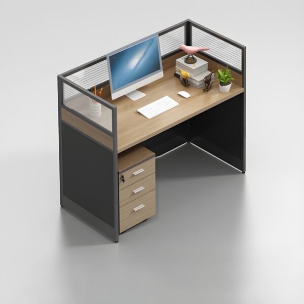 New simple one-way workstation, workstation, one-way workstation, modular office workstation