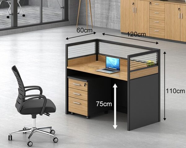 New simple one-way workstation, workstation, one-way workstation, modular office workstation