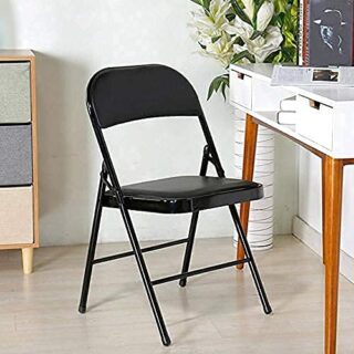 Steel Folding Study Chair, foldable study chair, folding chairs, padded foldable seats