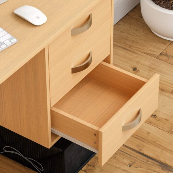 1200mm Beech Home Office Desk