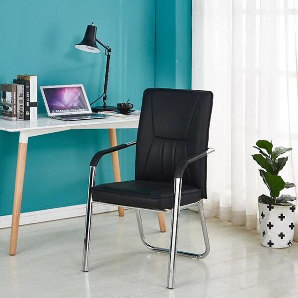 Faux Leather Office Visitor Chair