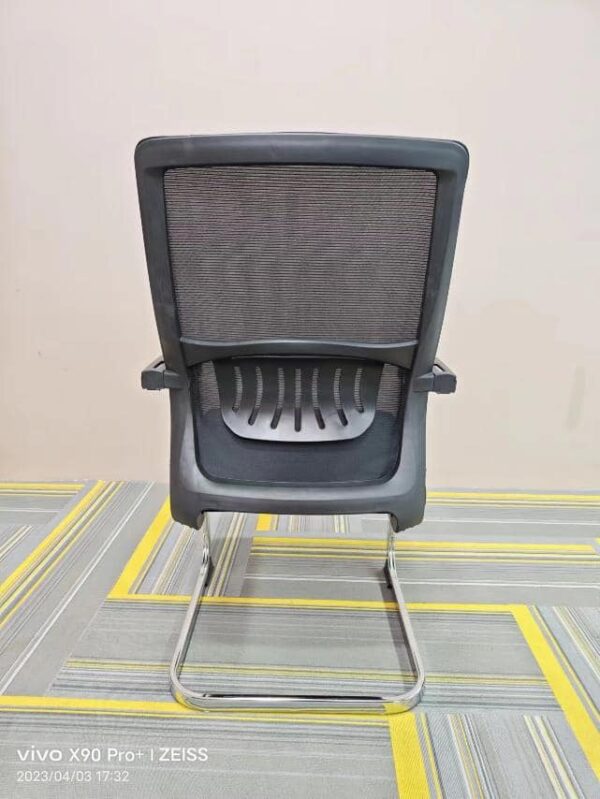 Stylish Mesh Back Visitors Chair, office visitor chair, mesh office chairs