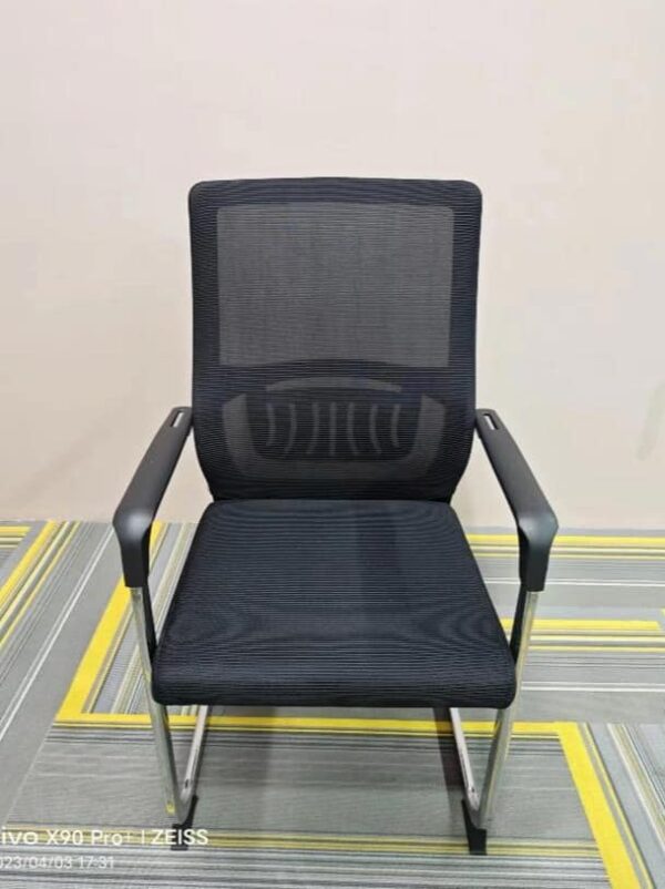 Stylish Mesh Back Visitors Chair, office visitor chair, mesh office chairs