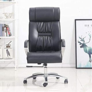 Modern High Back Leather Executive Chair, office chair, office furniture, leather office chairs