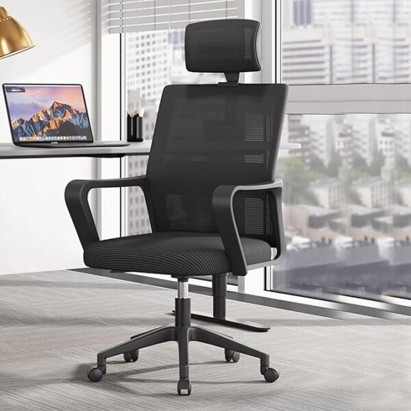 High Back Black Mesh Office Chair