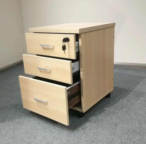 Three Drawer Mobile Pedestal