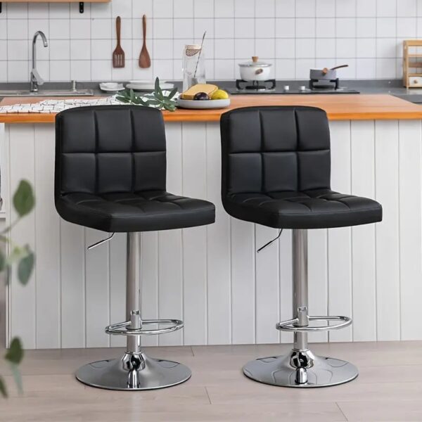 Renea Swivel Adjustable Height Bar Stool