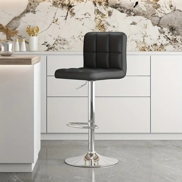 Renea Swivel Adjustable Height Bar Stool