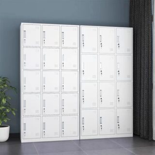 15 Locker Storage Cabinet
