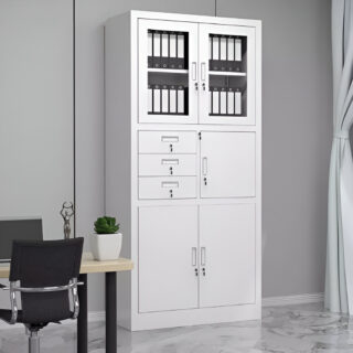 Metallic Lockable Cabinet with Safe
