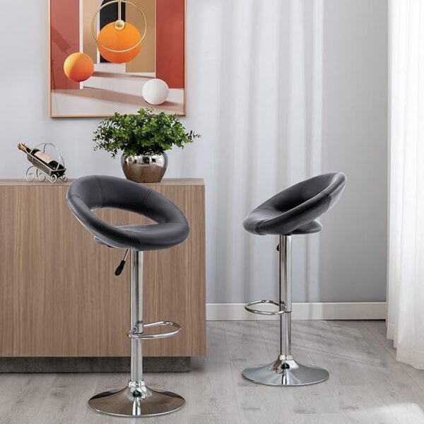 Zeny Height Adjustable Barstool