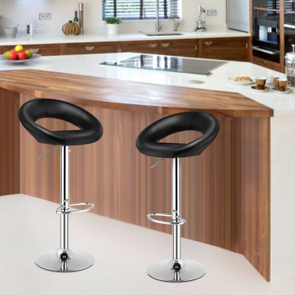 Zeny Height Adjustable Barstool