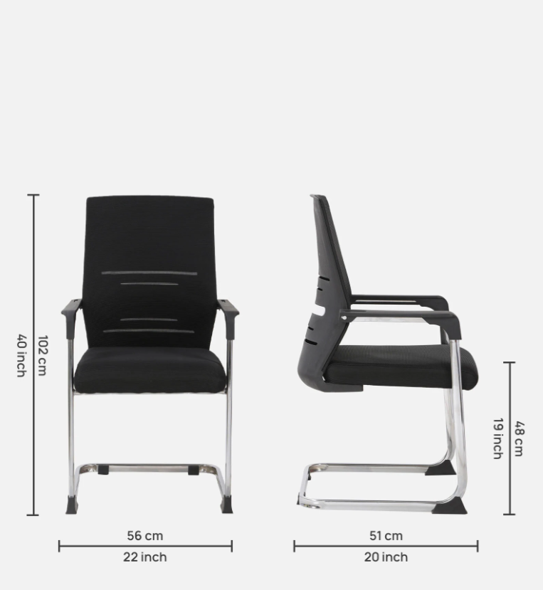 Cantilever Mesh Office Chair