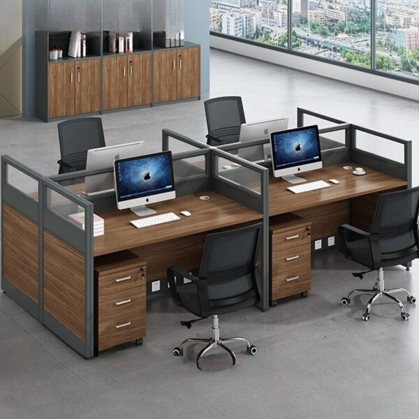 4-Way Modular Office Workstation