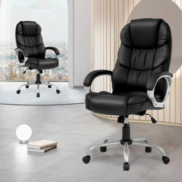 Computer High Back PU Leather Chair