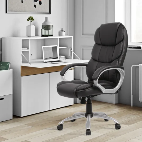 Computer High Back PU Leather Chair