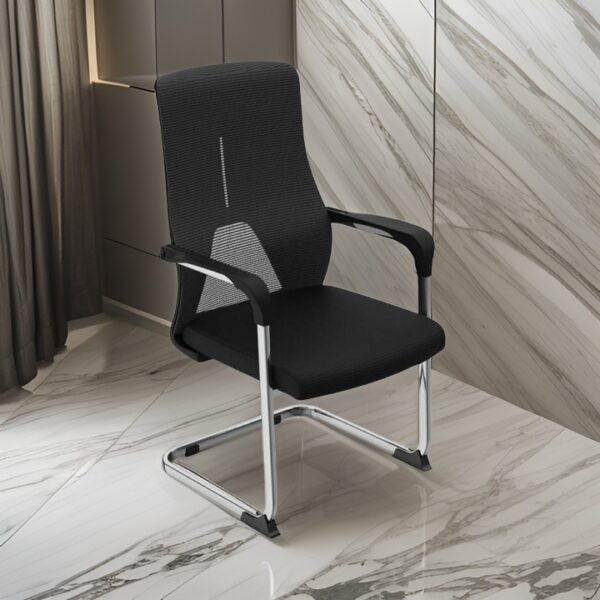 High Back Cantilever Mesh Visitor’s Chair