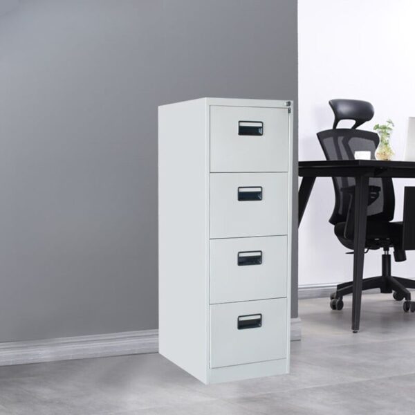 Heavy Duty Steel 4-Drawer Filing Cabinet