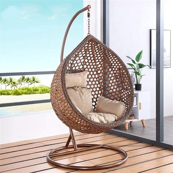 Wicker Rattan Garden Patio Swing