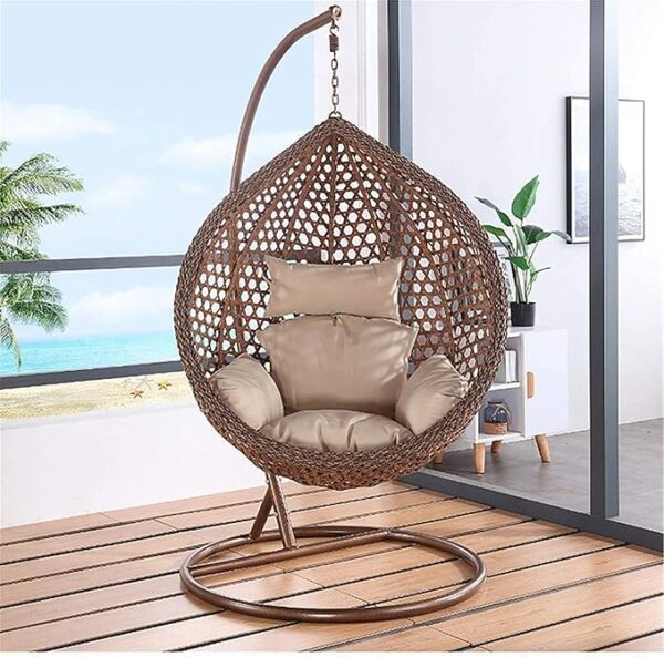 Wicker Rattan Garden Patio Swing