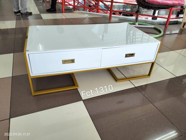 Tempered Glass Top Coffee Table