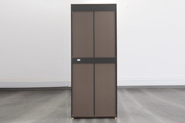 2-Door High Glass Cabinet.