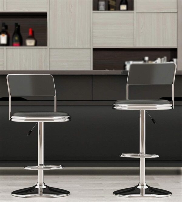 Adjustable Swivel Bar Stool