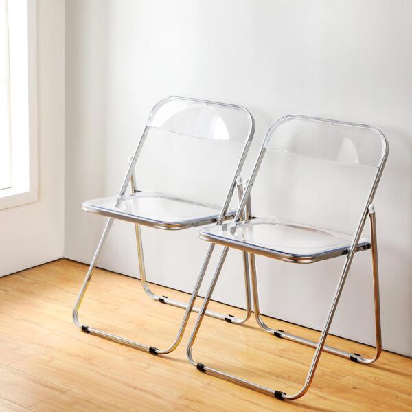 Transparent Acrylic Folding Chair