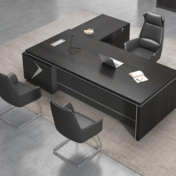 Modern L-shaped Executive Office desk 1.8meters