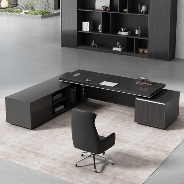 Modern L-shaped Executive Office desk 1.8meters