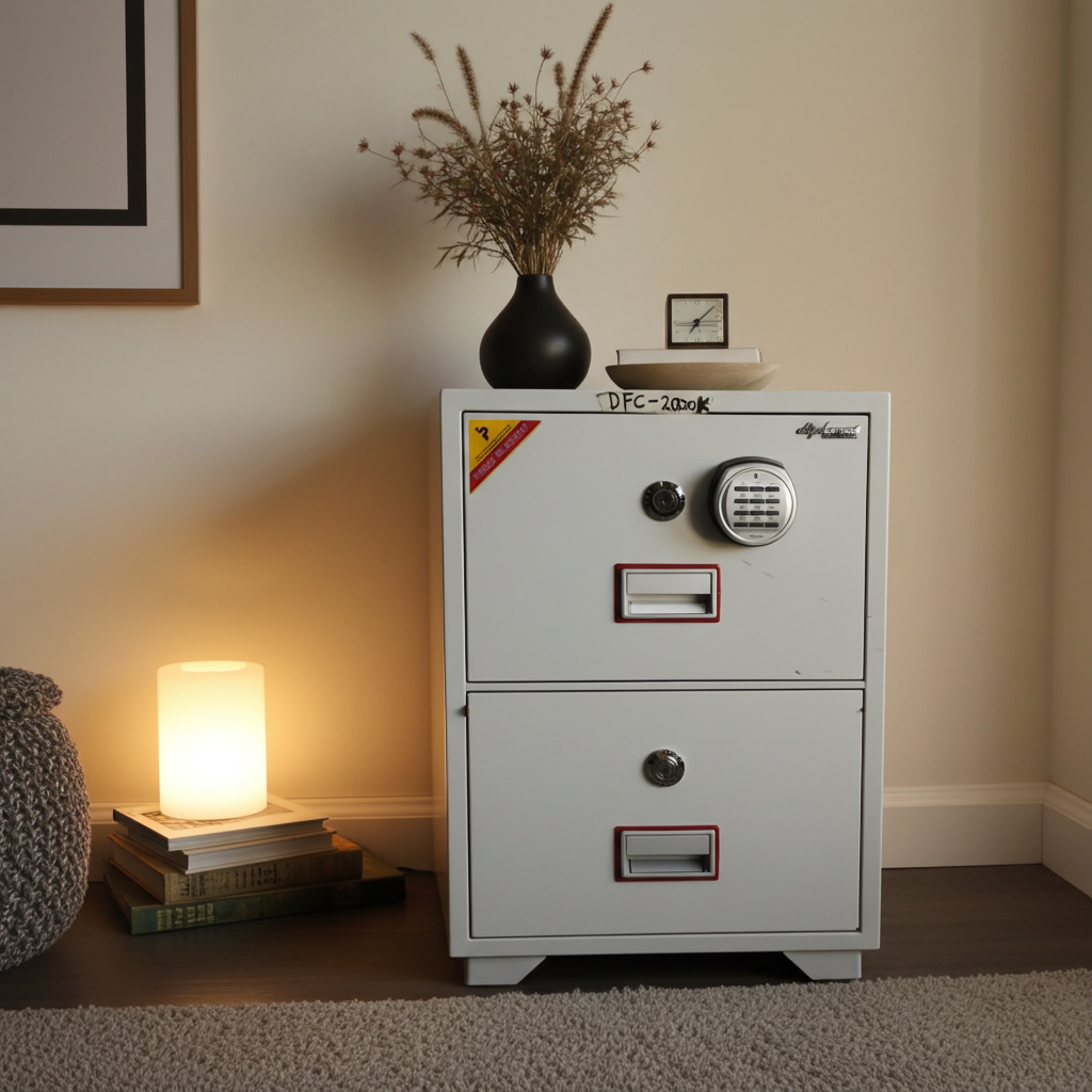 2- Drawer Fire Proof Safe