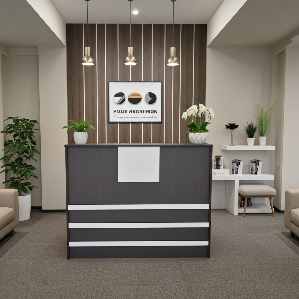1.2m Customized Reception Desk