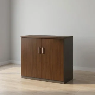 2 Door Wooden Filing cupboard