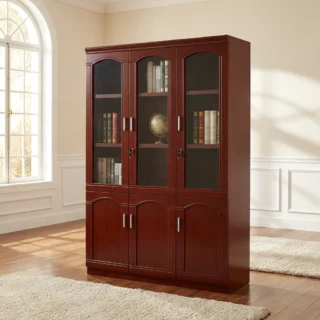 3 Door wooden Filing cabinet