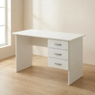 Wooden computer office desk