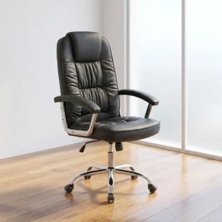 Leather High back office seat