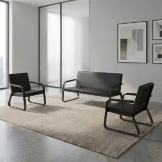 5 Seater waiting sofa set