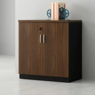 2 Door wooden credenza cabinet